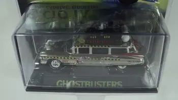 Johnny Strele avtomobilov 1/64 Ghostbusters kromiran limited edition Zbiralec Edition Kovinski Diecast Model Avtomobila Otroci Igrače