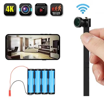 JOZUZE HD 4K DIY Prenosni WiFi IP Mini Kamera Night vision Oddaljeni Pogled P2P Brezžični Micro Webcam Kamero Video Snemalnik