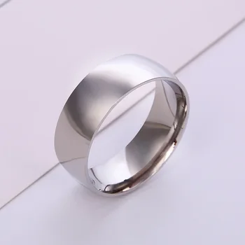 Krožna loka mala vmesnik iz nerjavečega jekla serije true love ring 2021 višji darilo polje obroč