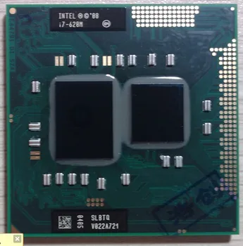 Laptop cpu intel PGA 988 pin Vtičnico G1, i7 620M 2.66-3.33 G Dual Core Štiri niti Zvezek procesorje