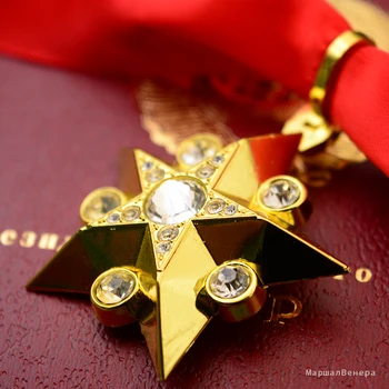 Lepe Sovjetski Maršal Zlato Petimi Zvezdicami, CCCP Medaljo Splošno Venera Grand Lenin Traku Vojaško Čast ZSSR Junaštvo Značko
