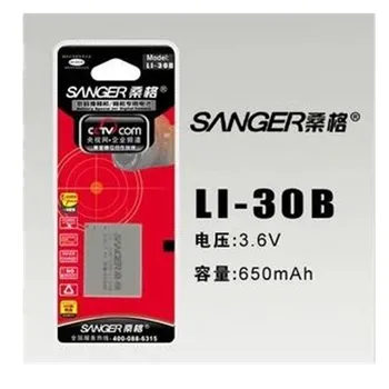 LI-30B Li30B 30B Li-ionske Baterije LI 30B litijeve baterije LI-30B Za OLYMPUS U-MINI U-MIN U500 Digitalni fotoaparat, Baterijo