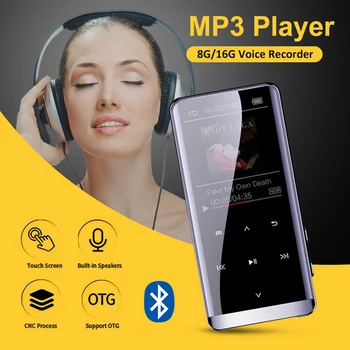 M13 Bluetooth, Mp3 Predvajalnik, FM Radio, Prenosni Barvni Zaslon brez Izgub HI-fi Poslušanje Glasbe Lyrics Synchron Mini Ultra Tanek Igralec