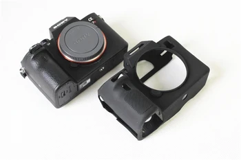 Mehke Silikonske Gume Kamere Zaščitni Telo Pokrivajo Primeru Vrečko Kože Za Sony ILCE-7RM3 a7RM3 a7RIII a7R3