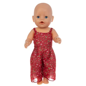 Moda Obleko Lutka Obleko, ki ustreza 17 palčni 43 cm Punčko Oblačila Rojeni Dojenčki Punčko Oblačila Za Otroka, Rojstni dan Festivala Darilo