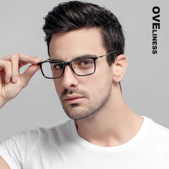 Moda Optičnih Očal Okvir za Moške, ženske Retro Kvadratnih očala okvirji Kratkovidnost Recept očala TR90 očala Očala