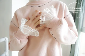 Moda za Ženske, Toplo, Mehko Rokavice Lady dodatki za Oblačila Original Ročno Univerzalno False Hlačnice Sleeve Majica čipke ponaredek rokav