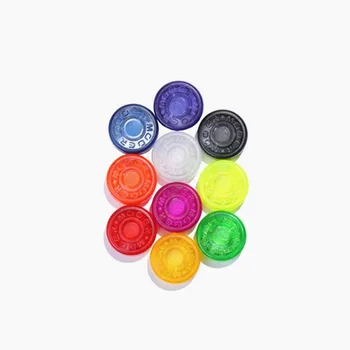 MOOER 10pcs Mix Barve nožno stikalo Pokrivalo Zaščitnik Pisane Plastične Odbijače za Kitaro Učinek Pedal Naključno Kitare Dodatki