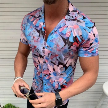 Moški Majica 2020 Poletje Vroče Prodajo Modne Majice Priložnostne Kratkimi Tiskane Majice S Kratkimi Rokavi Moški Vrhovi Bluze