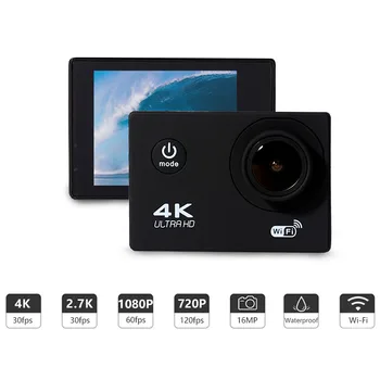 Na prostem Izjemno delovanje Fotoaparata Ultra HD 4K / 30fps WiFi 2.0
