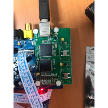 Nadgradnjo Kristalno Italija Amanero USB IIS Digitalni Vmesnik Podpira DSD512 32bits/384khz Za AK4497 ES9038 DAC Odbor