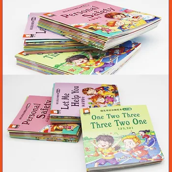 Naključno 10 Knjig za Otroke angleška slikanica Storybook Razsvetljenje Kognitivne Zgodnjega Učenja Sliko Tale Spanjem Zgodbo Knjiga