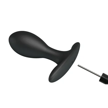 Nove kroglice v notranjosti napihljivi vtič, zelo radi analne črpalka dilatador analni silikonski inflarable analni čep, Sex igrače za ženske in moške.