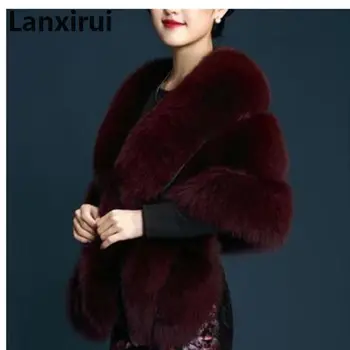 Nove Ženske Resnično Silver Fox Fur Coats Majice Naravnega Krzna Telovnik, Suknjič Gilets Telovniki Prilagodite Moda Vrhnja Oblačila