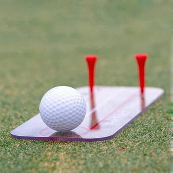 Novi Golf Zamahu Naravnost Praksi Golf Dajanje Ogledalo Oči Skladu Poravnava Pomoči Za Usposabljanje, Swing Trainer Golf Pomoči Za Usposabljanje Accessorie