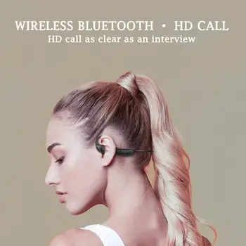 Novo G100 Kostne Prevodnosti Bluetooth 5.0 Slušalke Brezžične Slušalke Na Prostem Nepremočljiva Šport Slušalke Z Mikrofonom Za Vse Phon