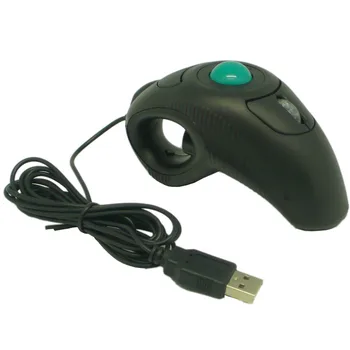 Novo Miško 2.4 GHz, žični, USB, ročni miško prst z uporabo optičnih slediti žogo 160829 Padec Ladijskega prometa Ergonomija Mcie