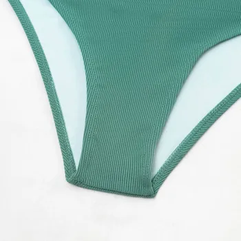 Novo Plavanje Obleko Seksi Bikini Barva Oblazinjeni Kopalke Ženske Enodelne Kopalke, Monokini Push Up Kopalke Maillot De Bain