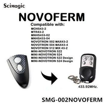 Novoferm Mikro Novotron 512 Design garaža daljinsko 433.92 MHz rolling koda, garažna vrata Novoferm ukaz ročni oddajnik