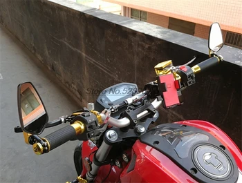 Originalno motorno kolo Ogledalo ročajev koncu z nepremočljiv pokrov za Yamaha 1200 Gs Bmw 1200 Rt Motor Stražar Fxr 790 Vojvoda Cbf