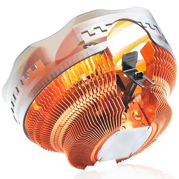 Pccooler E121M CPU Hladilnik 120 mm Oranžna LED 4pin PWM Hladilni Ventilator tihi Ventilator Za AMD AM3 Intel 775 1155 1156 Računalnik Radiator