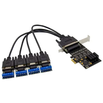 PCI-E 17V354 RS422/RS485 Multi-Port I/O Kartice za Industrijsko Avtomatizacijo in Daljinsko Krmiljenje Kartica za PC