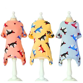 Pes Pižamo Pet Obleke za Majhne Pse, Mačke Pyjama Pes, Psiček Jumpsuit za Srednje Pse Sleepingwear Topla Oblačila Plašč Yorkshir