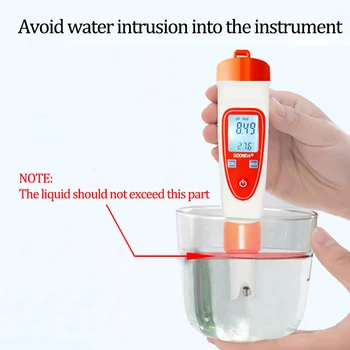 PH Meter Vodni Filter Hydroponic za Akvarij Bazen Vino Urina anti-icing tekočine za rezanje navojev PH tester Detergent PH Pero