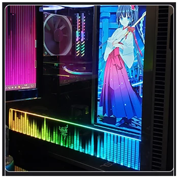 Po meri RGB Svetlobe Odbor Velikosti PC Primeru Plošča GPU Nazaj letalo/ Za VGA/ PSU/Primeru Pisane /RGB /D-RGB AURA Darkice Nazaj plošče