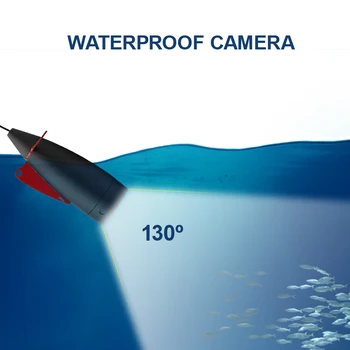 Podvodni Ribolov Fotoaparat 1000TVL 4.3 Palčni 30 M Kabla, Fish Finder 8pcs Bela LED Nastavljiva Svetloba Vizijo Ribolov Ribe Finder