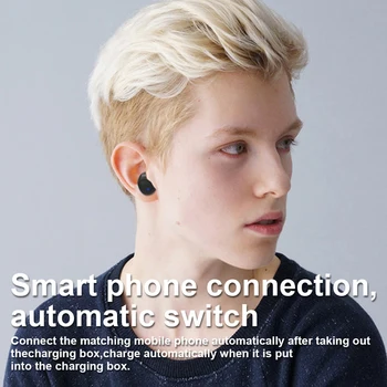 Pottnar 2020 Novo TWS Bluetooth Slušalke Bas Slušalke Hrupa Preklic Akumulatorski Brezžične Slušalke Z Mikrofonom za Moblie