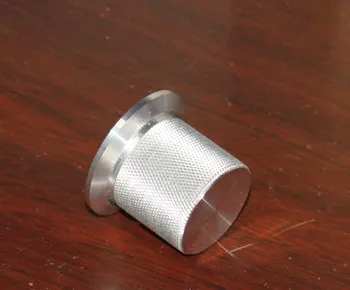 Premer 38 MM Višina 30 mm Zalezovali aluminija gumb za Glasnost, gumb