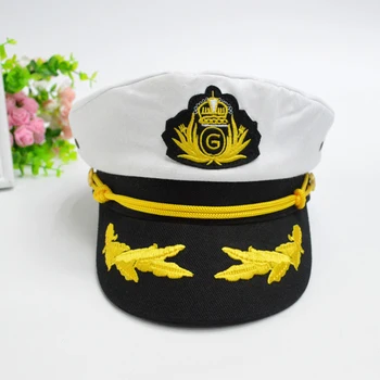 Priložnostne Bombaž Naval Skp za Moške, Ženske, Modno Captain ' s Cap Enotne Vojaške Kape Klobuki Mornar Vojske Skp za Unisex GH-236