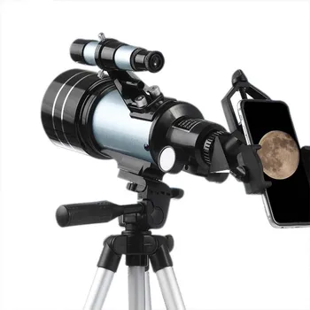 Profesionalni Zoom Astronomski Teleskop S Telefona Posnetek Outdoor HD Night Vision 150X Lomni Globoko Vesolje, Luno, ki je Gledal na Darila