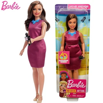 Prvotni Barbie Lutke Kandidat Novice Sidro Kariero Bjd Lutke Barbie Fashionistas Igrače za Dekleta Astronavt Otroci Igrače Gasilec