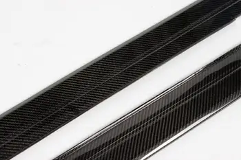 Razširitev Strani Lip F30 Ogljikovih Vlaken Strani Krilo Razširitve za BMW F30 Serije 3 M3 Limuzina 320i 328i 335i 320d 328d obdobje 2013-2018