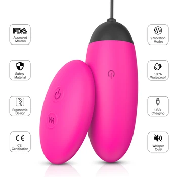 S-HANDE Vibracijsko Jajce Nosljivi Dildo, Vibrator G Spot Klitoris Sex igrača za Ženske z Brezžičnim daljinskim vibrator