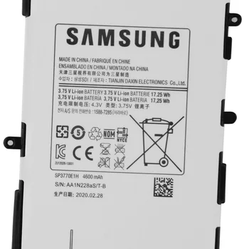 Samsung Original SP3770E1H Baterija Za Samsung GALAXY Note 8.0 N5100 N5110 N5120 Originalnih Nadomestnih Tablet Baterije 4600mAh