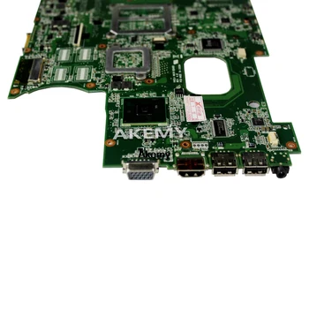 SAMXINNO K42JR REV2.0 HM55 Mainboard Za Asus K42JR A42J K42J X42J prenosni računalnik z Matično ploščo REV2.0 HM55 DDR3 Mainboard Testirani