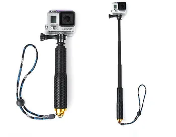 Self Selfie Palico Ročni Raztegljivi Pole Monopod za GoPro HERO 9 8 7 6 5 xiaomi yi 4k SJCAM SJ4000 SJ5000 SJ7000 Dodatki