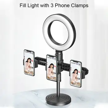 Selfie Obroč lučka Fotografija obroč svetlobe led rim ringlight z Imetnik velik nastavek za stojalo za youtube svetlobe, da bi tik tok