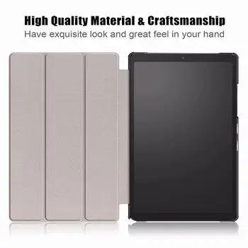 Shockproof Ultra Tanek Usnja Flip Case Za Samsung Galaxy Tab A7 10.4 2020 SM-T505 T500 T507