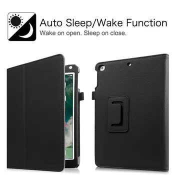 Smart Ohišje Za iPad z 9.7 2017 2018 5. in 6. Generacije Auto Sleep / Wake Kritje velja Za iPad 5 / 6 / zrak Zrak 1 2 Usnja Pu Funda