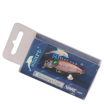 Smart Plavajoče Pisanec Fishing Lure 35mm 2.1 g Potapljanje Globine 0,3 do 0,5 m Isca Umetno Par Pesca Peche Leurre Dur Krap Ribolov Vabe