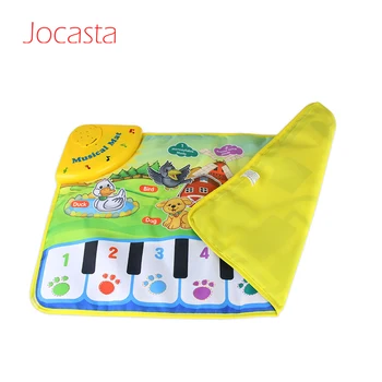 Smešno Baby Klavir Glasbena Igra Preproge Otroci Igrače za Učenje Odejo Preprogo Glasbila, Mat Izobraževalne Igrače za Otroke 60x37CM