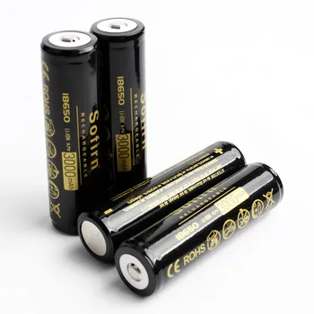 Sofirn 18650 3,7 V Baterijo 3000mah Li-ion Polnilna baterija 18650 S PCB Zaščitene Odbor Baterije Celice za LED Svetilka