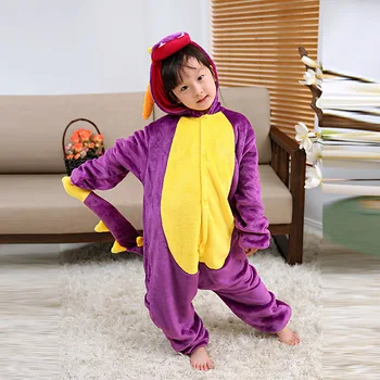 Spyro Pižamo Otroci Cosplay Kostume Vijolično Zmaj Onesie Za Unisex Ples Fancy Pižamo Stranka Chritmas Dan Otrok Darilo