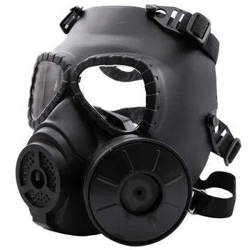 Taktično Vodja Maske M04 Lutke Lobanje Poln Obraz Plinsko Masko Z Ventilatorjem Black Vojaške Airsoft Paintball Wargame Cosplay Varstvo