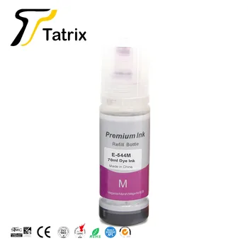Tatrix Kakovosti ponovno Polnjenje Ink 544 T544 Premium Barve Združljiv Vodni osnovi Steklenico Ponovno Večino Črnilo za Epson EcoTank L3110 L3150