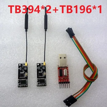 TB394*2+TB196*1 UART RF Brezžični Sprejemnik, Modul + USB na TTL RS232 Telemetry Kit 2.4 G 3DR Radio APM APM2 Vozila UNO